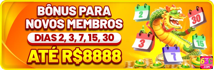 Interface do aplicativo cassino 63c para jogos móveis.